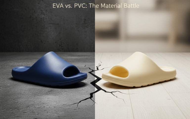 نبرد متریال‌ها: دمپایی EVA بهتر است یا PVC؟